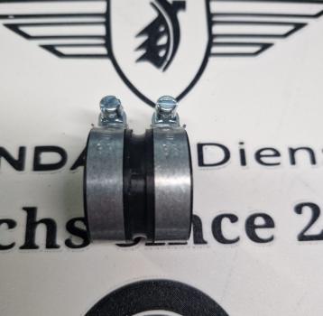 Zündapp Ansauggummi 283-​04.102 TPU für KS 50 Typ 517 inklusive 2 Originale Norma Schellen !!